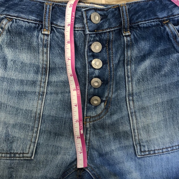 We The Free Jesse Carpenter Denim Shorts  Size 25 - Picture 10 of 12